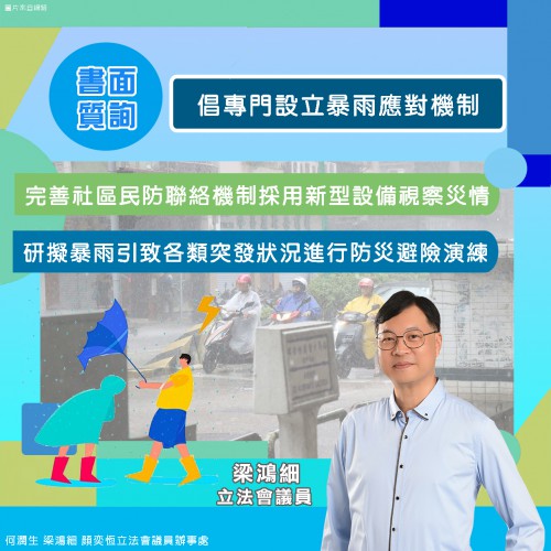 2024.04.30細說書質-倡專門設立暴雨應對機制